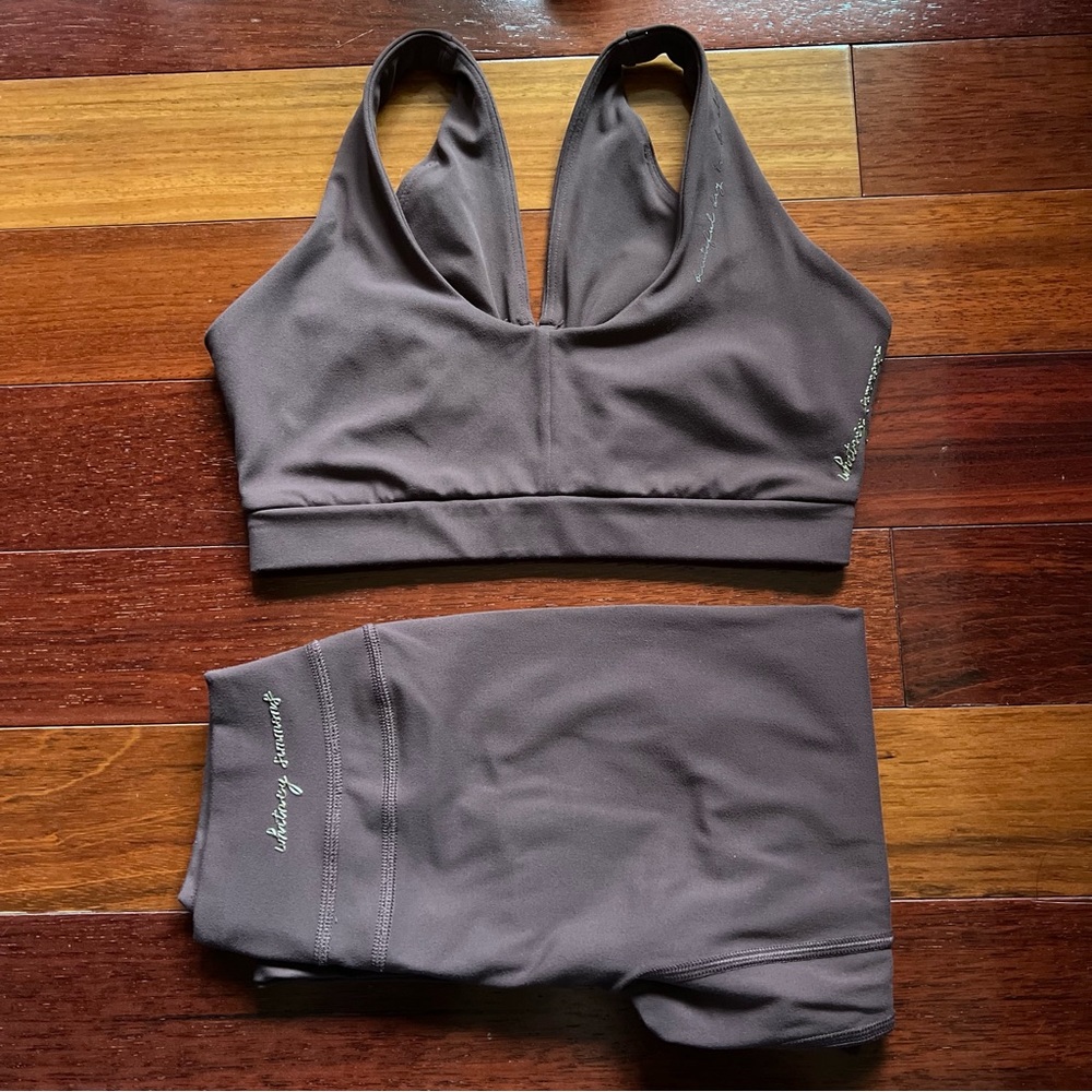 chocolate gymshark x whitney simmons v2 set - Picture 1 of 14